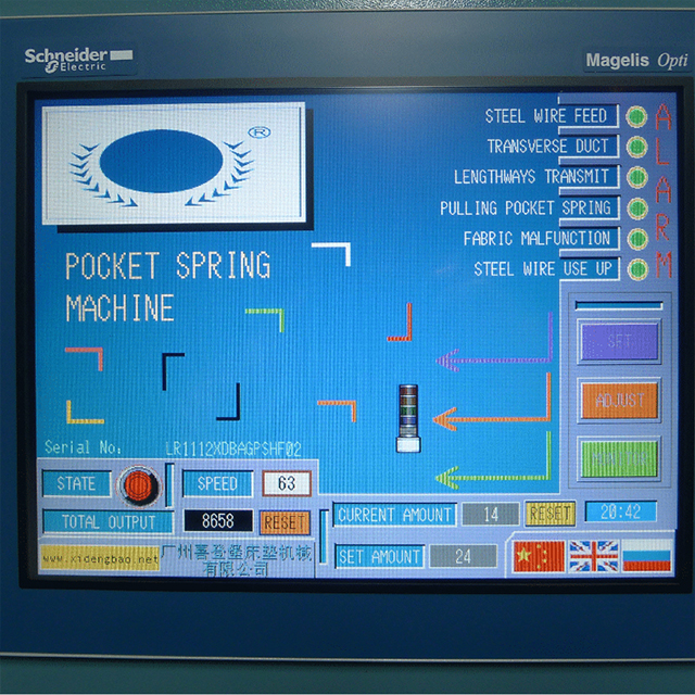 LR-PS-HF máquina de enrolamento de bolso automático