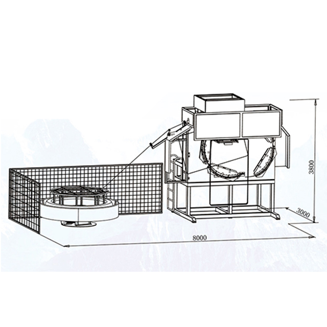 Máquina de quadro de mola totalmente automática XDB-SF-OL para produção de colchões